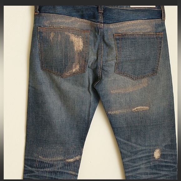 COPY - NEW W O T 🚨 Fear of god zipper ankle distressed by hand Japanese selvedge - Picture 9 of 17